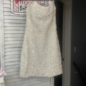 New Windsor size L sequin cocktail dress